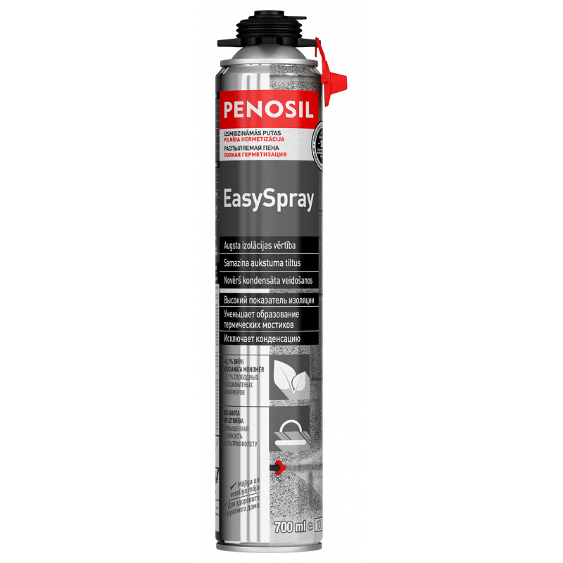 Siltumizolācijas putas Izsmidzināmas Penosil EasySpray 700ml