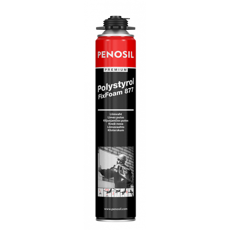 Montāžas-līmējošās putas PENOSIL FiXFoam 877 750ml