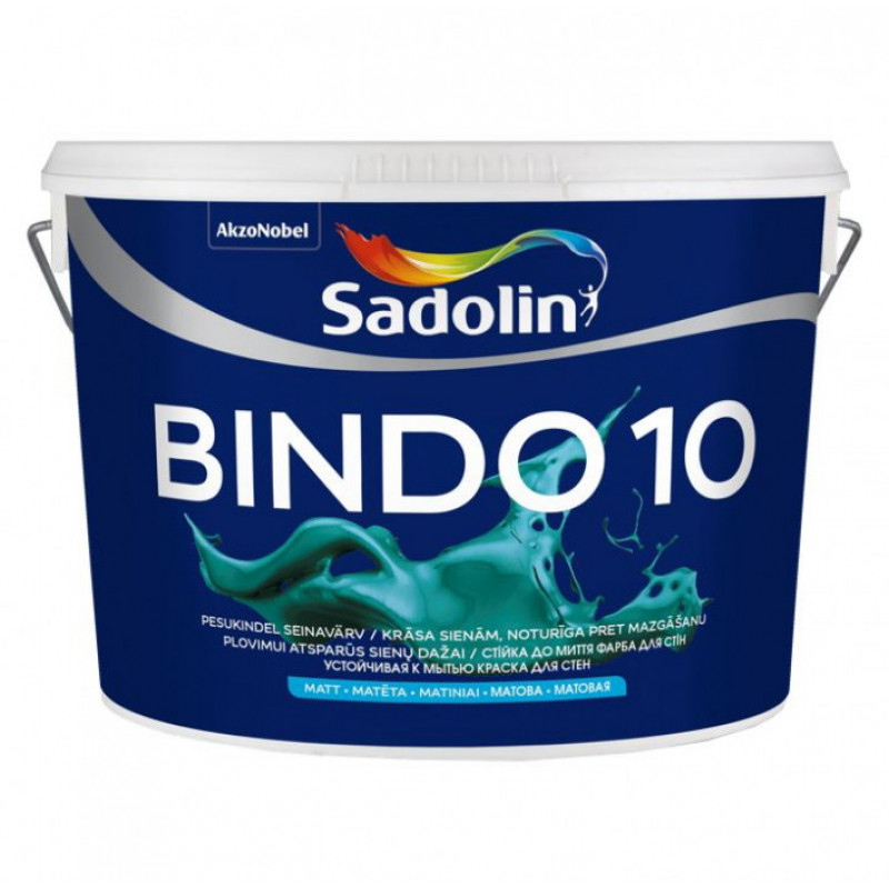 Krāsa sienām Sadolin Bindo10 10L