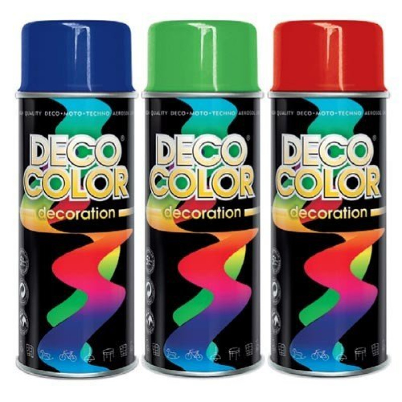 Aerosolkāsa DecoColor 400ml RAL toņos