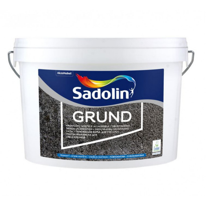 Gruntskrāsa sienām un griestiem Sadolin Grund 10L