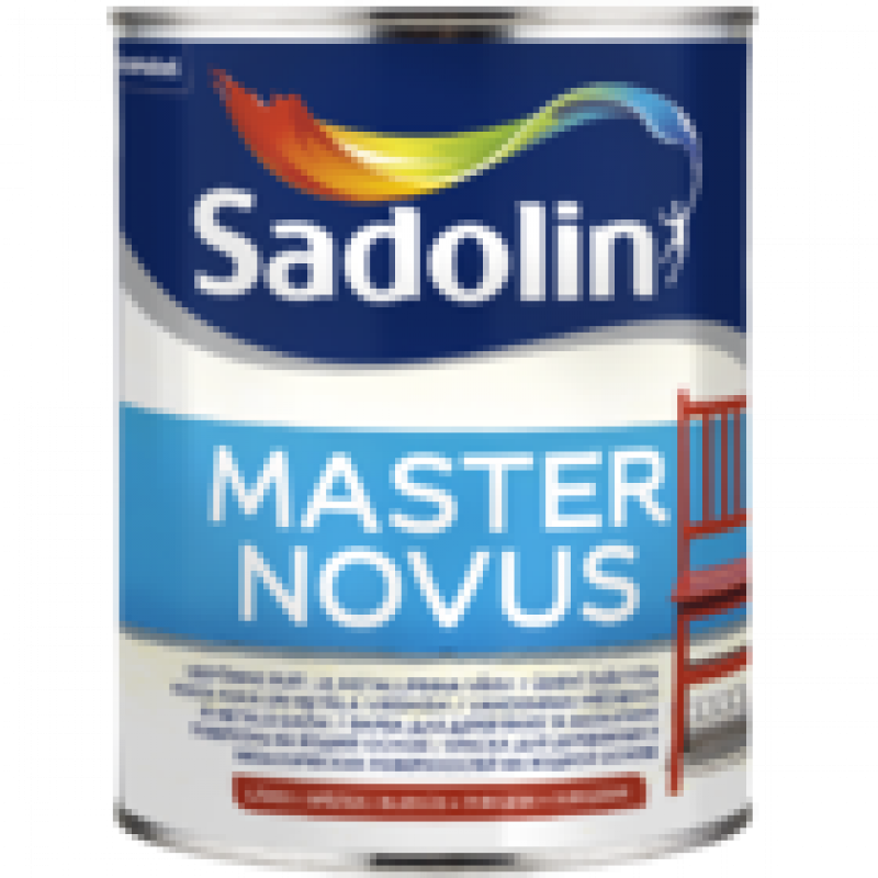 Alkīda krāsa uz ūdens bāzes, spīdīga Sadolin Master Novus 2.5L